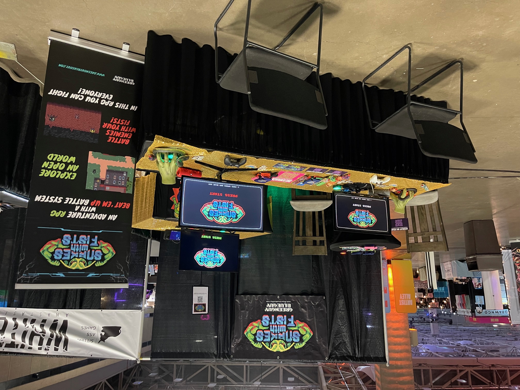 Convention booth