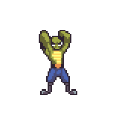 Cobruh special attack animation pixel beat em up